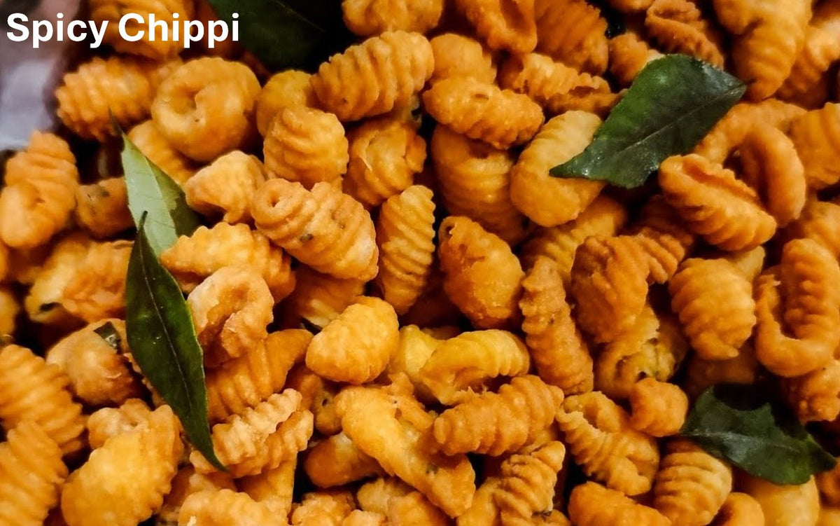 Chippi Shell Spicy Chippi Murukku (500G) – cookeasy.my